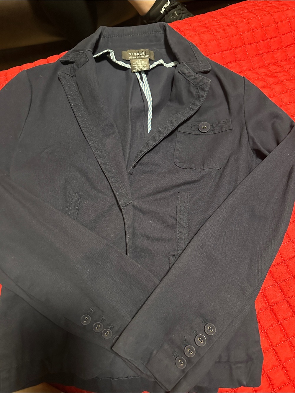 George Navy Lightweight Men's Shirt Jacket